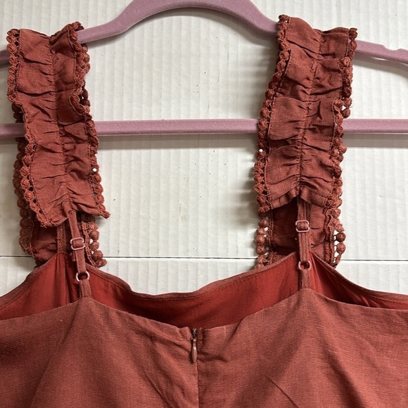 Karlie One Piece Short All's Looks Like Wrap Skirt Back Zipper Junior Size L - Picture 7 of 16